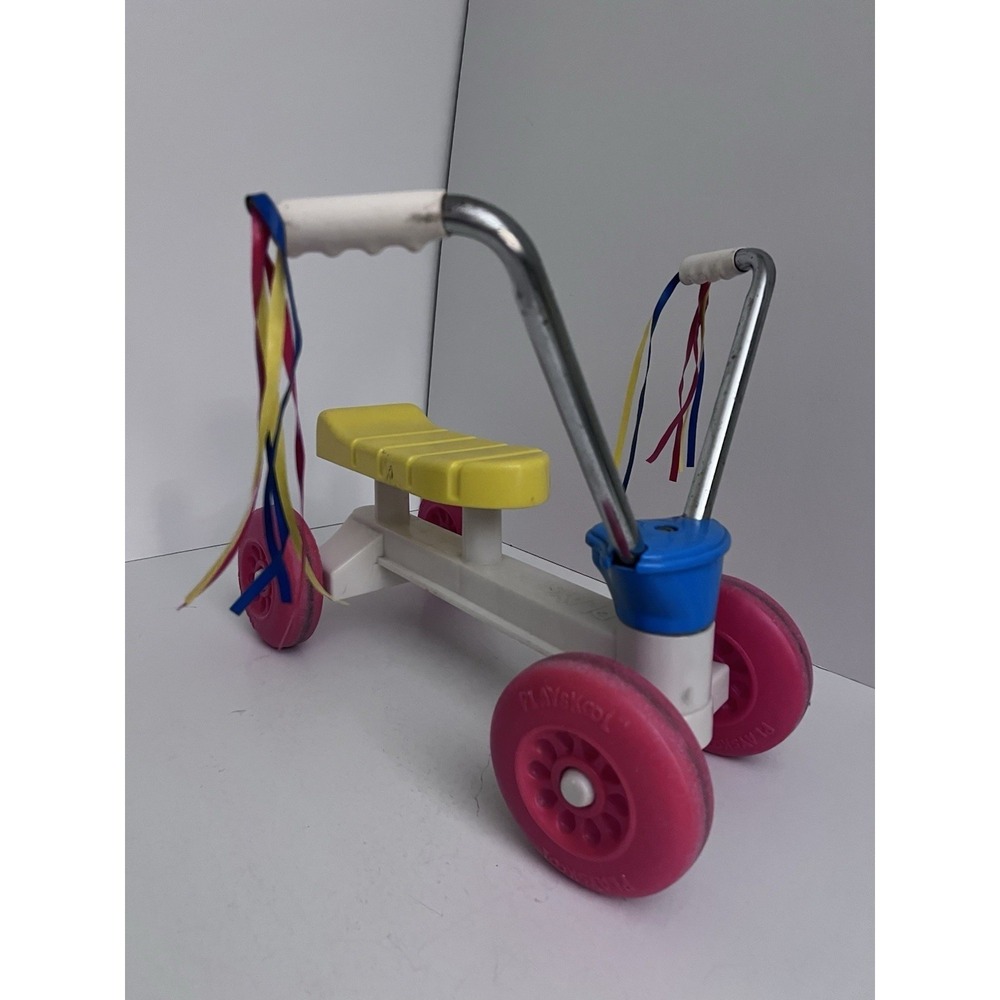 Playskool Vintage Ride on Scooter with Streamers 1980's